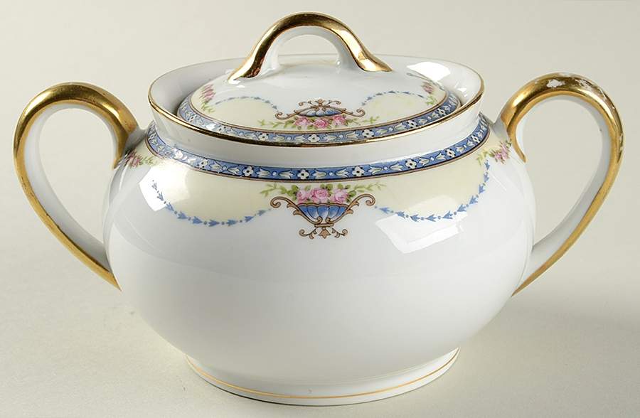 Chanking Sugar Bowl & Lid by Noritake-1