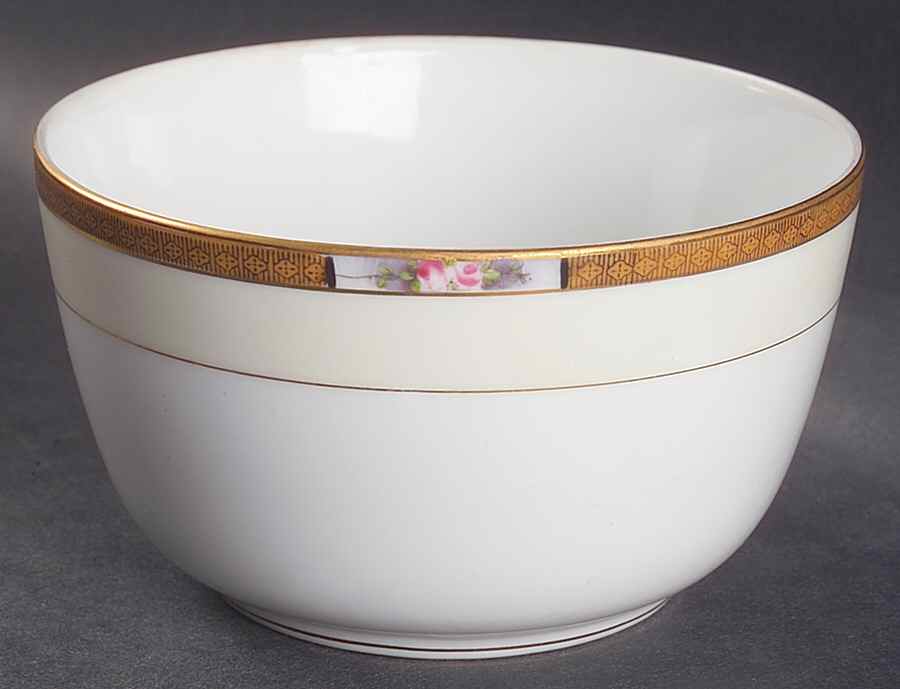 Chanossa Cranberry Bowl by Noritake-1