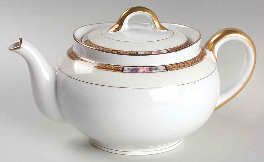 Chanossa Mini Teapot & Lid by Noritake-1