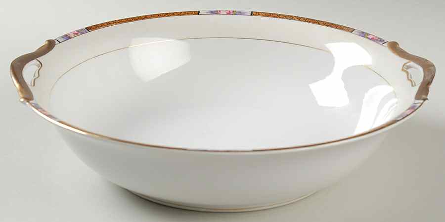 Chanossa 10" Round Vegetable Bowl by Noritake-1