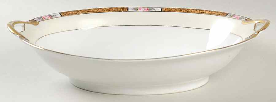 Chanossa 9" Oval Vegetable Bowl by Noritake-1