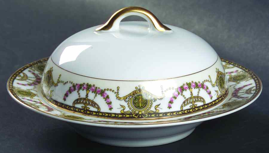 Chantaro Round Covered Butter by Noritake-1