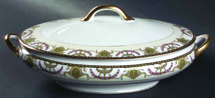 Chantaro Oval Covered Vegetable by Noritake-1