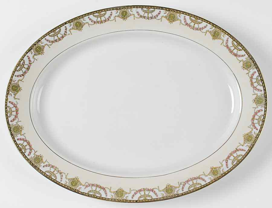 Chantaro 16" Oval Serving Platter by Noritake-1
