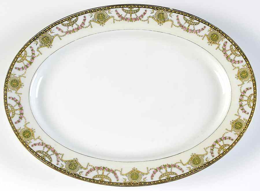Chantaro 11" Oval Serving Platter by Noritake-1