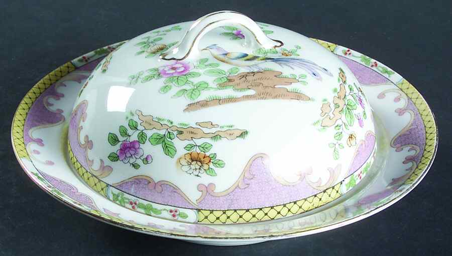Chanvale Round Covered Butter by Noritake-1