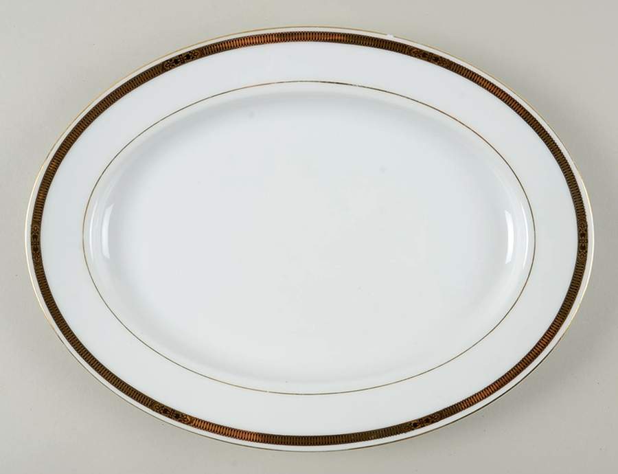 Chanwood 11" Oval Serving Platter by Noritake-1