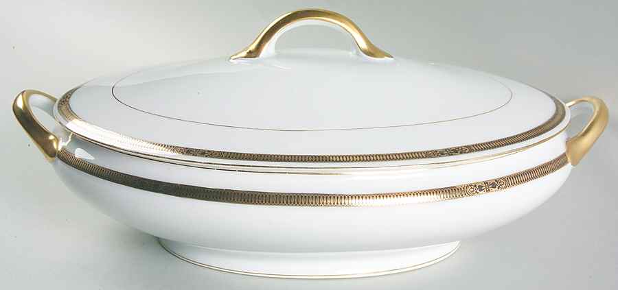 Chanwood Oval Covered Vegetable by Noritake-1