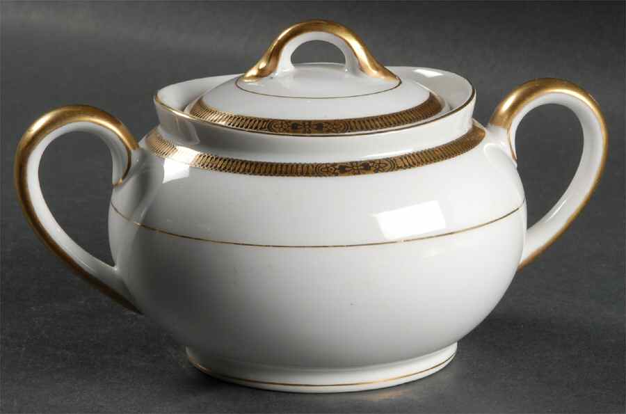 Chanwood Sugar Bowl & Lid by Noritake-1
