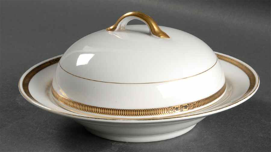 Chanwood Round Covered Butter by Noritake-1