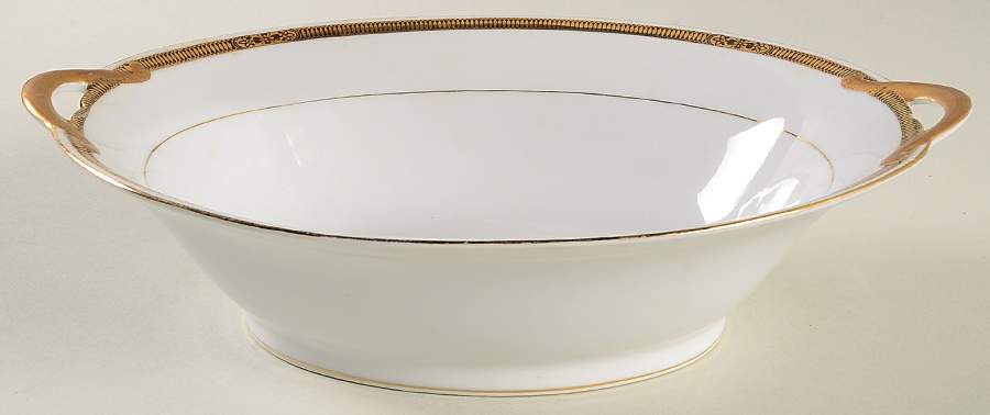 Chanwood 10" Oval Vegetable Bowl by Noritake-1
