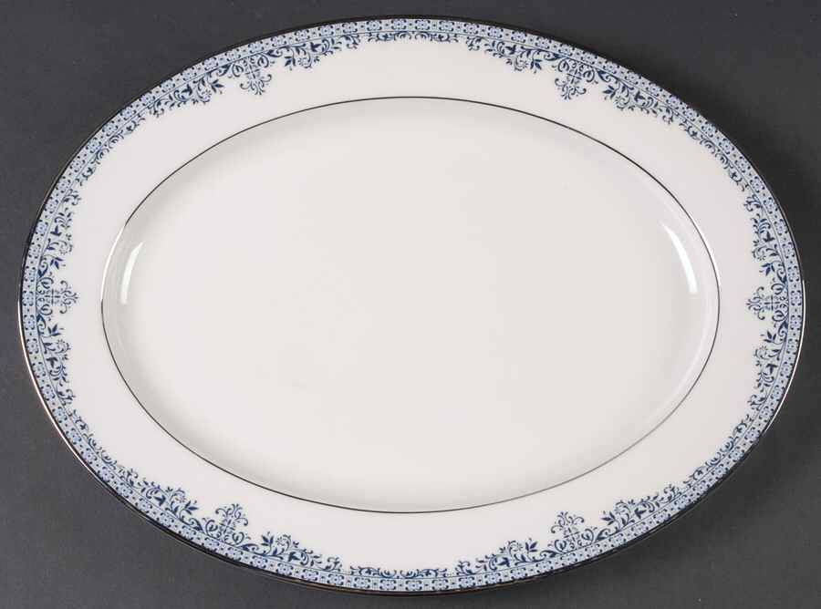 Charleston 13" Oval Serving Platter by Noritake-1
