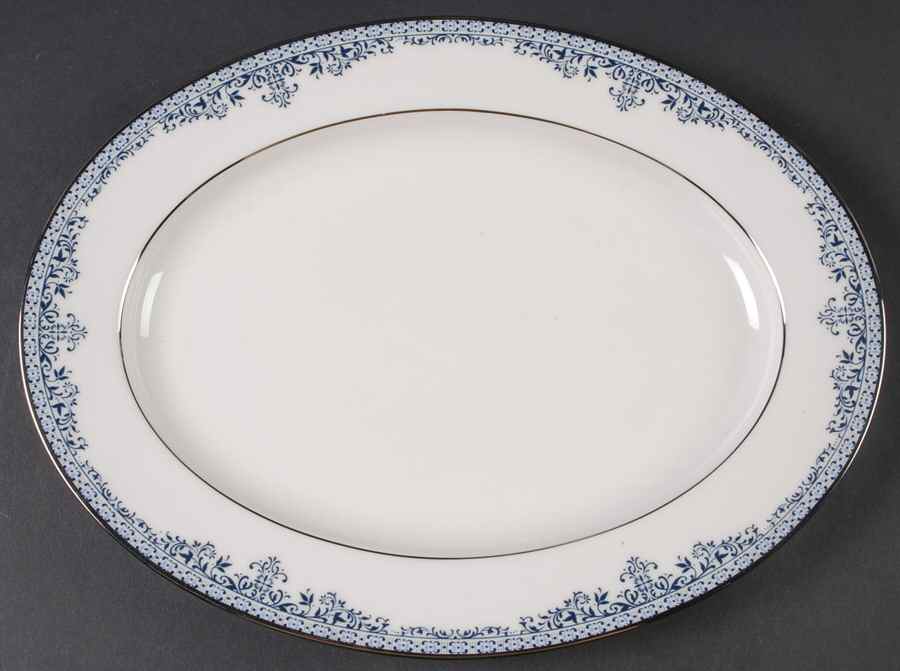 Charleston 11" Oval Serving Platter by Noritake-1