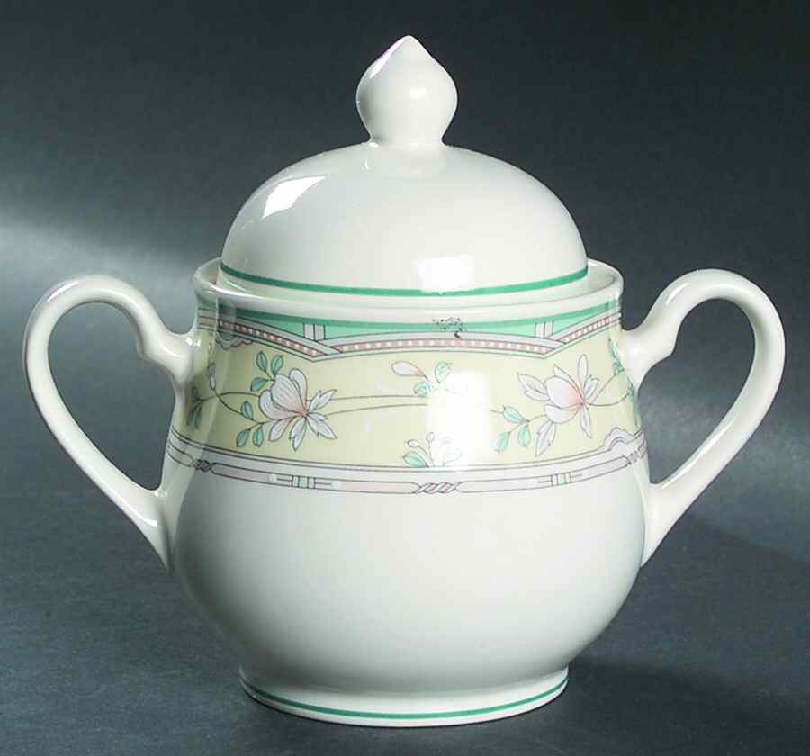 Chardonnay Sugar Bowl & Lid by Noritake-1