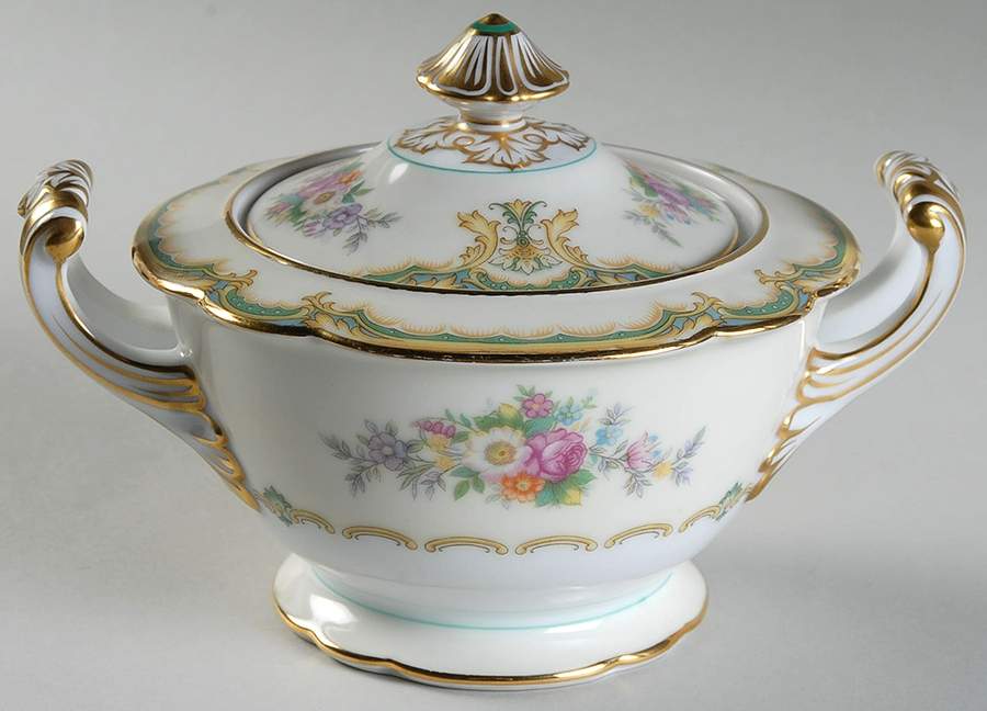 Chariton Sugar Bowl & Lid by Noritake-1