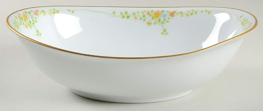 Charlene 10" Oval Vegetable Bowl by Noritake-1