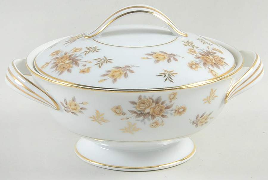 Charlene Sugar Bowl & Lid by Noritake-1