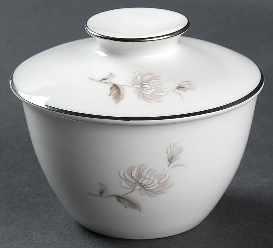 Charlotte Sugar Bowl & Lid by Noritake-1