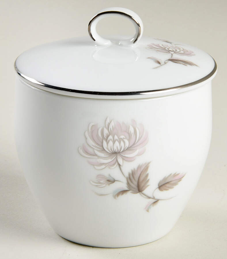 Charlotte Sugar Bowl & Lid by Noritake-1