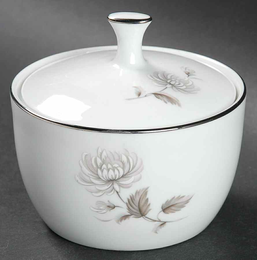 Charlotte Sugar Bowl & Lid by Noritake-1