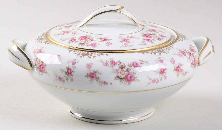 Charmaine Sugar Bowl & Lid by Noritake-1