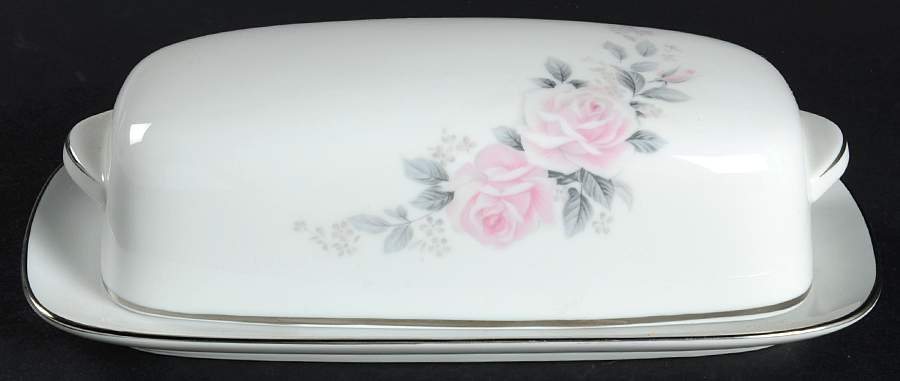 Charmaine 1/4 Lb Covered Butter by Noritake-1