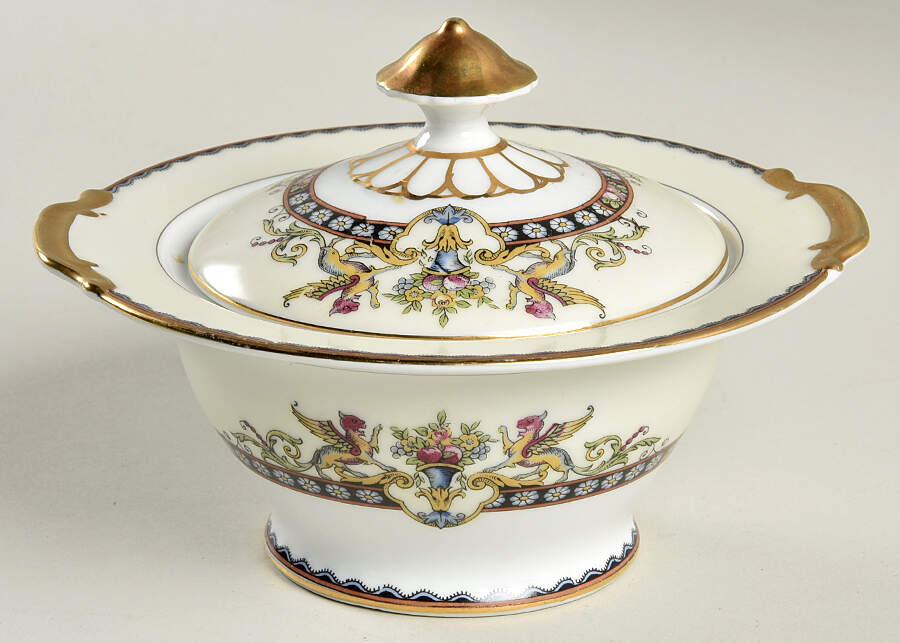 Charmaine Sugar Bowl & Lid by Noritake-1
