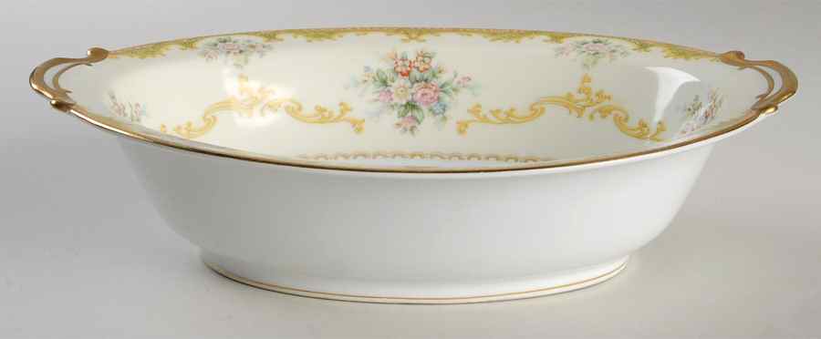 Charoma 10" Oval Vegetable Bowl by Noritake-1