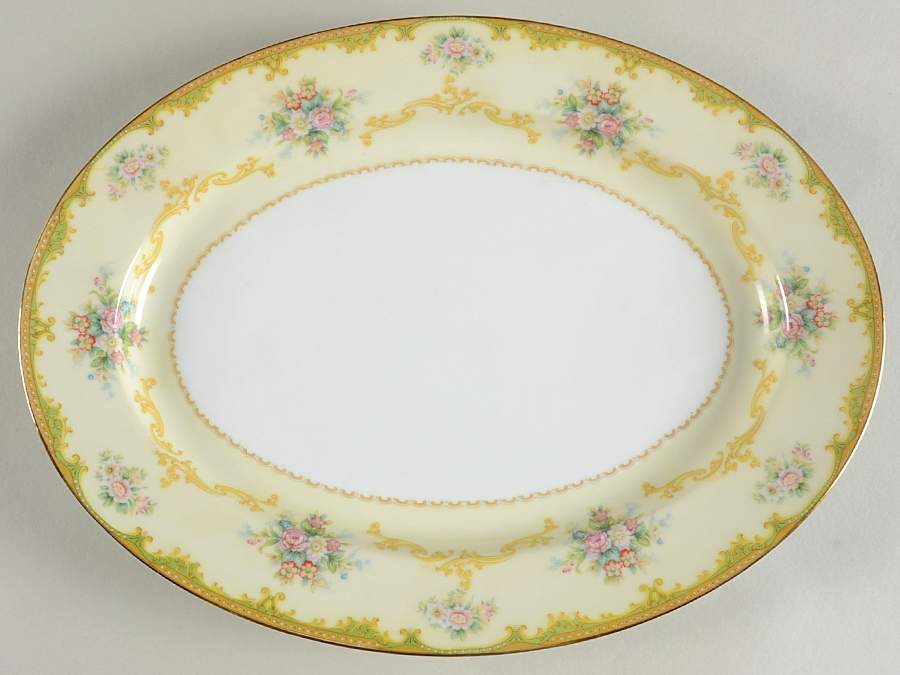 Charoma 13" Oval Serving Platter by Noritake-1