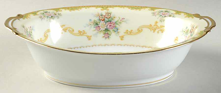 Charoma 9" Oval Vegetable Bowl by Noritake-1