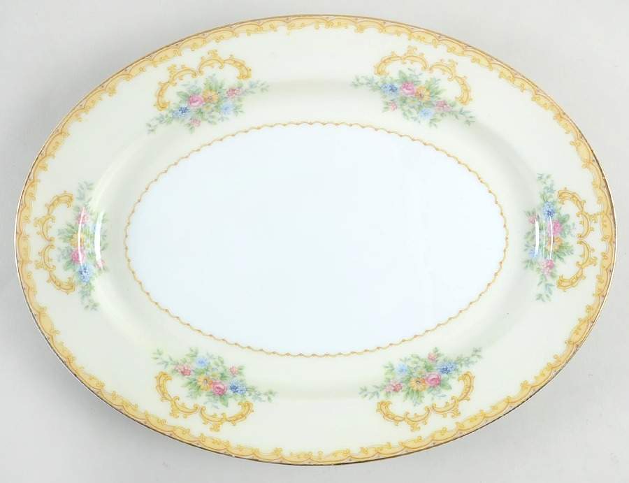 Charon 13" Oval Serving Platter by Noritake-1