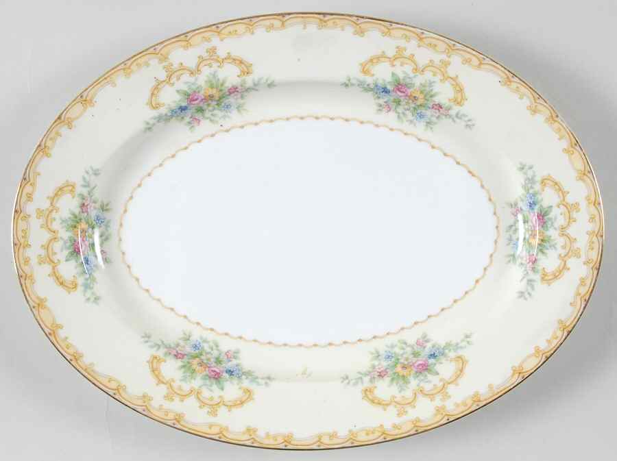 Charon 11" Oval Serving Platter by Noritake-1