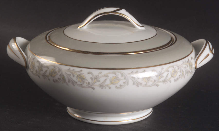 Chartres Sugar Bowl & Lid by Noritake-1