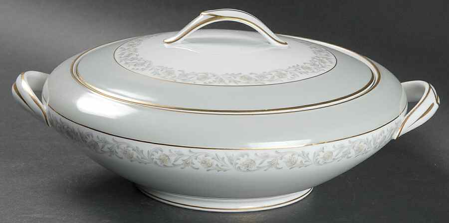 Chartres Round Covered Vegetable by Noritake-1