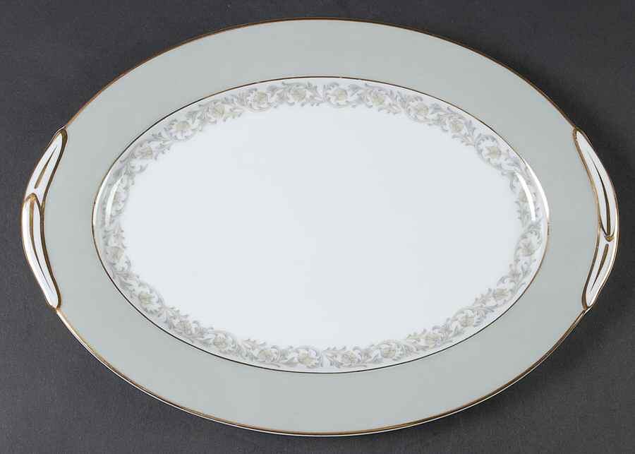 Chartres 13" Oval Serving Platter by Noritake-1