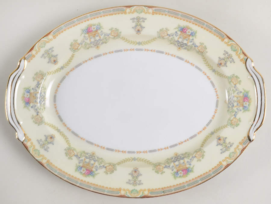 Chatsworth 11" Oval Serving Platter by Noritake-1