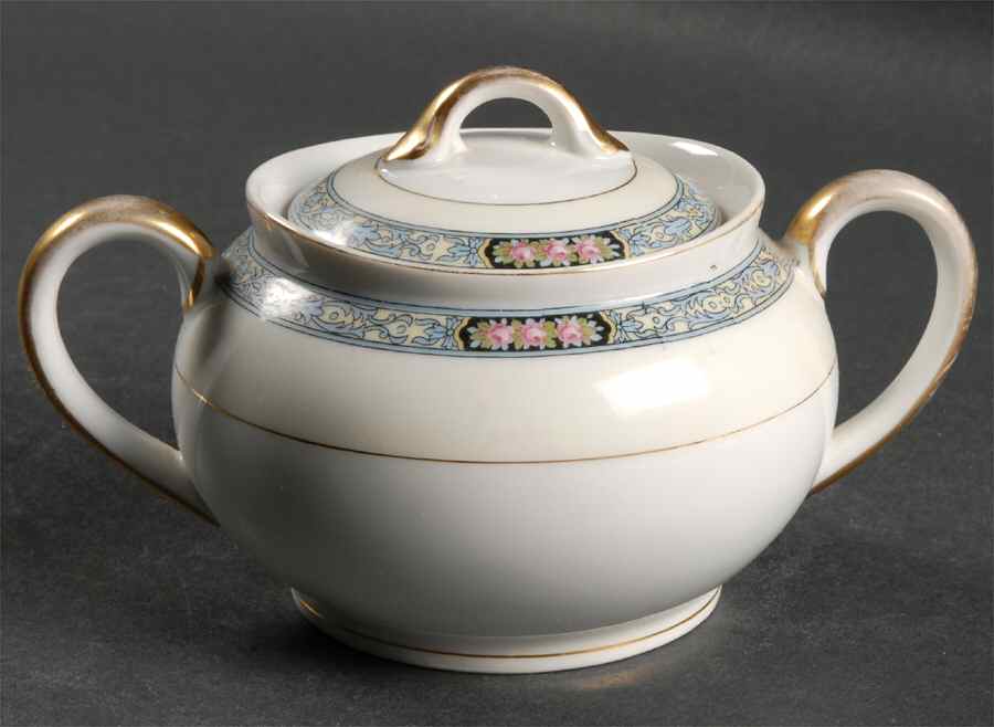 Chatsworth Sugar Bowl & Lid by Noritake-1