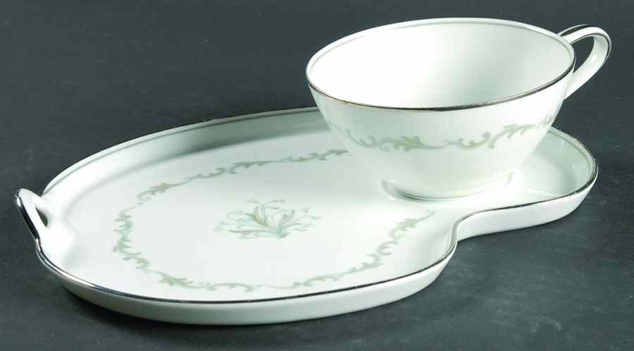 Chaumont Snack Plate & Cup Set by Noritake-1