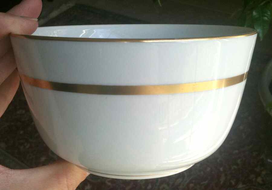 The Chaumont Cranberry Bowl by Noritake-1