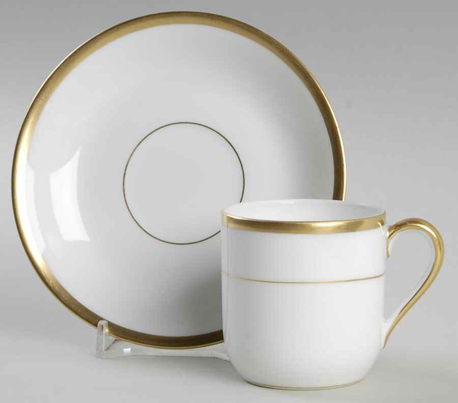 The Chaumont Flat Demitasse Cup & Saucer Set by Noritake-1