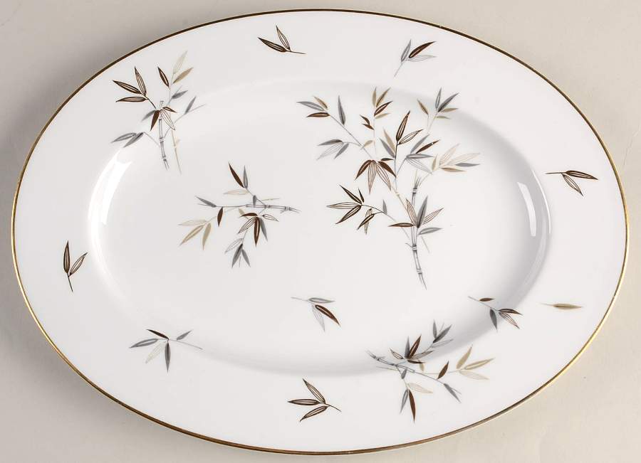 Cho-Cho-San (6936) 12" Oval Serving Platter by Noritake-1