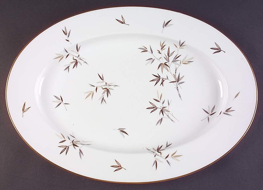 Cho-Cho-San (6936) 17" Oval Serving Platter by Noritake-1