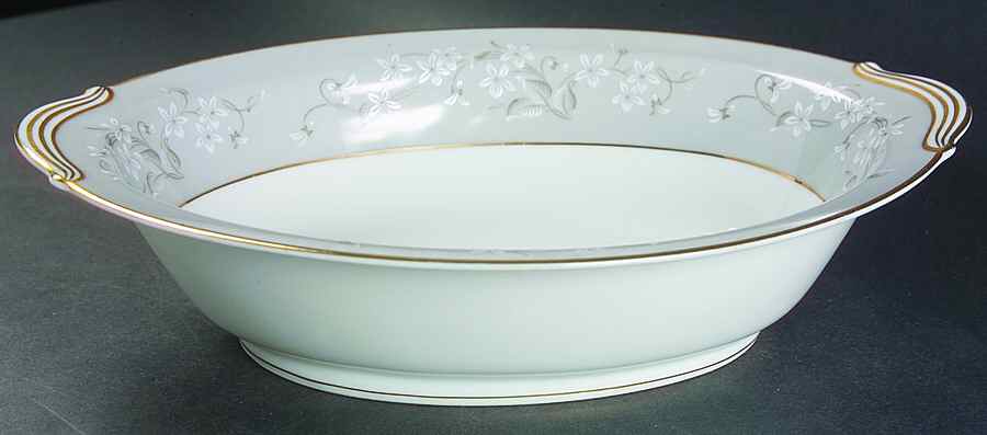 Chelsea 10" Oval Vegetable Bowl by Noritake-1