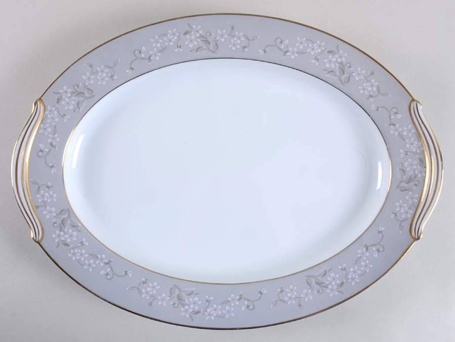 Chelsea 16" Oval Serving Platter by Noritake-1