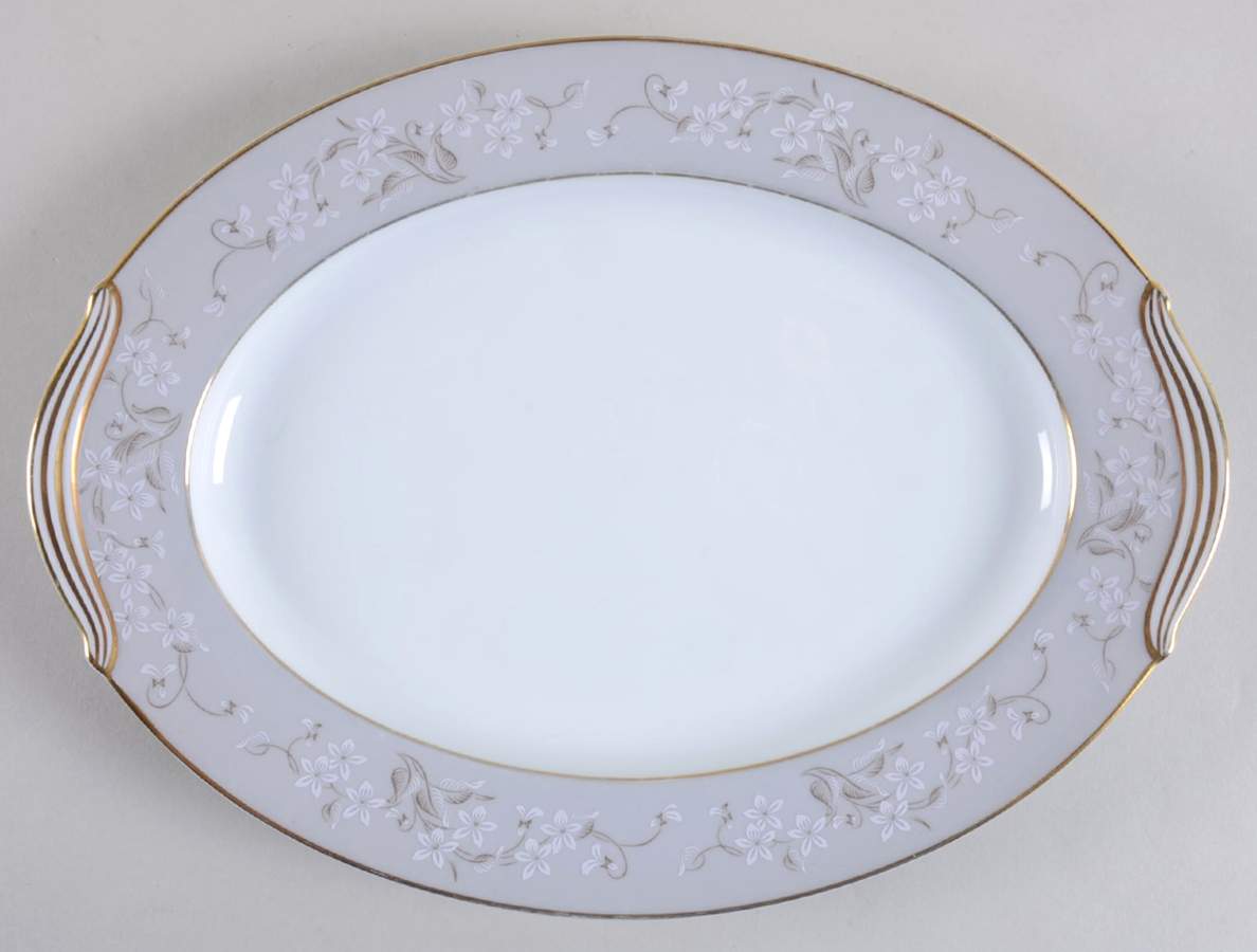 Chelsea 11" Oval Serving Platter by Noritake-1
