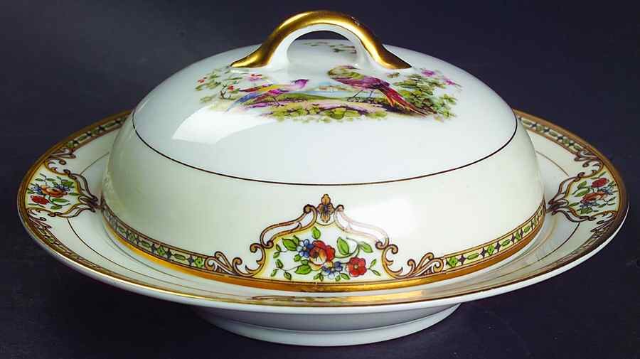 Chelsea Round Covered Butter by Noritake-1