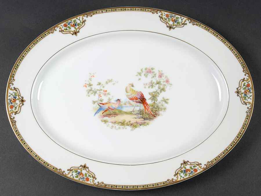 Chelsea 13" Oval Serving Platter by Noritake-1