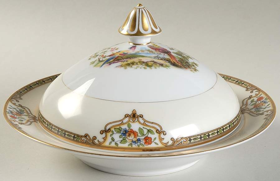 Chelsea Round Covered Butter by Noritake-1