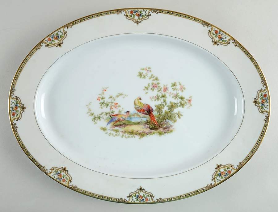 Chelsea 16" Oval Serving Platter by Noritake-1