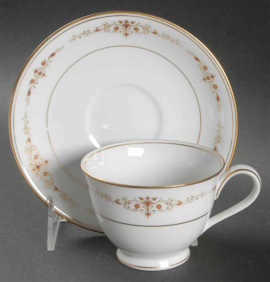 Champs Elysees Footed Cup & Saucer Set by Noritake-1